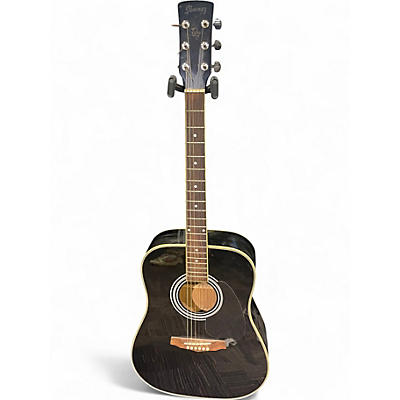 Used Ibanez PF4JP Black Acoustic Guitar