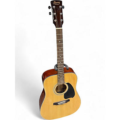 Used Ibanez PF4JP Natural  Acoustic Guitar