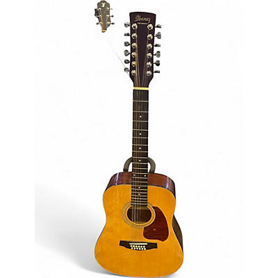 Used Ibanez PF512 NATURAL 12 String Acoustic Guitar
