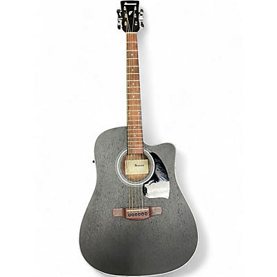 Used Ibanez PF54CE-WKH Black Acoustic Electric Guitar