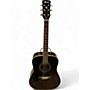 Used Ibanez PF5ECE Black Acoustic Electric Guitar Black