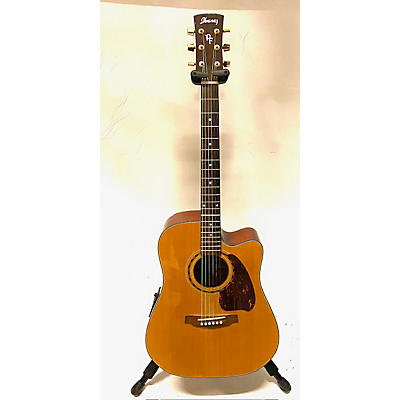 Ibanez Used Ibanez PF5ECE Natural Acoustic Electric Guitar