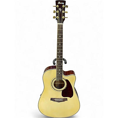 Used Ibanez PF5ECE Natural Acoustic Electric Guitar