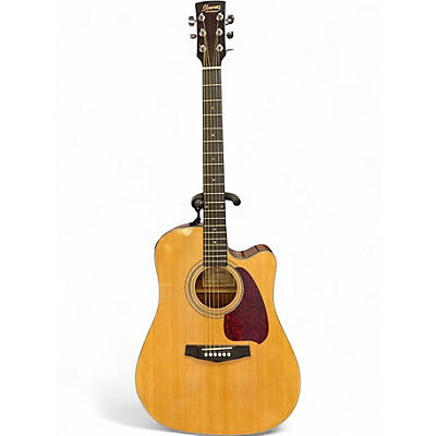 Used Ibanez PF5ECE Natural Acoustic Electric Guitar