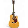 Used Ibanez PF5ECE Natural Acoustic Electric Guitar Natural