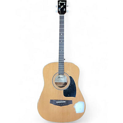 Used Ibanez PFT2 Natural Acoustic Guitar