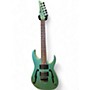 Used Ibanez PGM Mikro Green Solid Body Electric Guitar Green