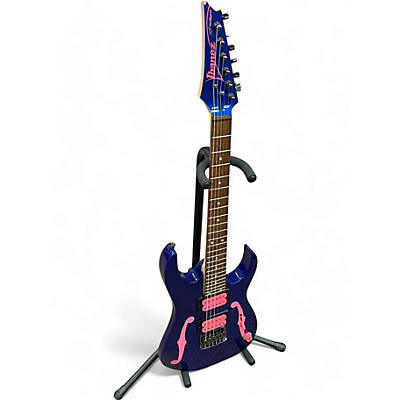 Ibanez Used Ibanez PGM401 Paul Gilbert Series Blue Solid Body Electric Guitar