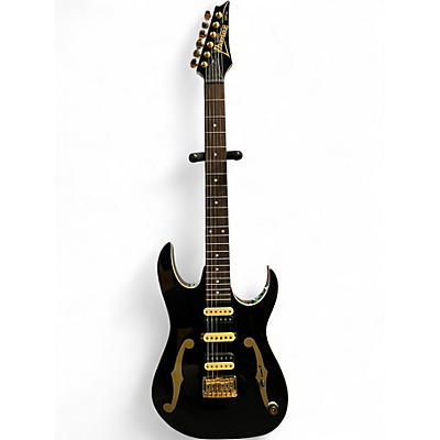 Used Ibanez PGM50 Paul Gilbert Black and Gold Solid Body Electric Guitar