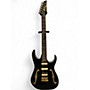 Used Ibanez PGM50 Paul Gilbert Black and Gold Solid Body Electric Guitar Black and Gold