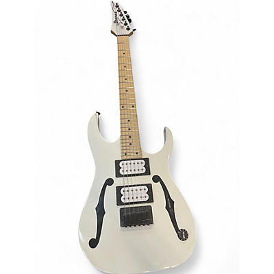 Used Ibanez PGMM31 PAUL GILBERT WHITE Solid Body Electric Guitar