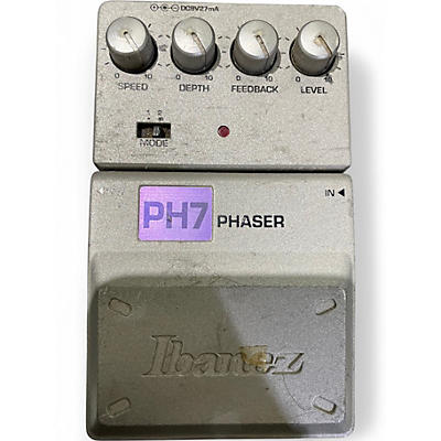 Used Ibanez PH7 Phaser Effect Pedal