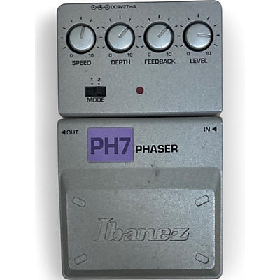 Used Ibanez PH7 Phaser Effect Pedal