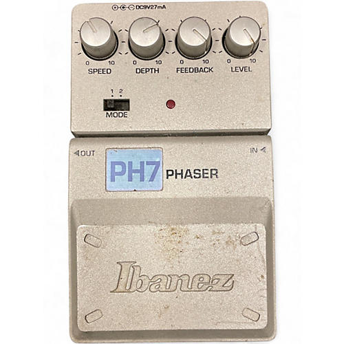 Used Ibanez PH7 Phaser Effect Pedal