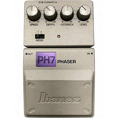 Used Ibanez PH7 Phaser Effect Pedal