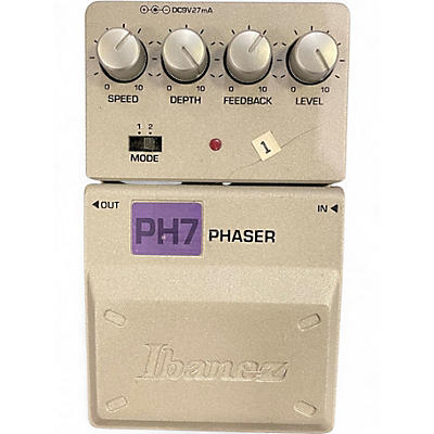 Used Ibanez PH7 Phaser Effect Pedal