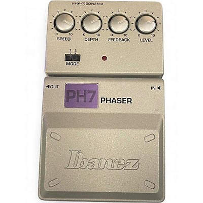 Used Ibanez PH7 Phaser Effect Pedal