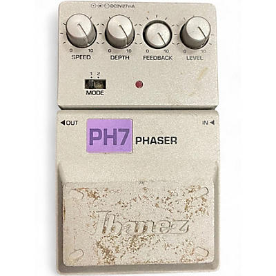 Used Ibanez PH7 Phaser Effect Pedal