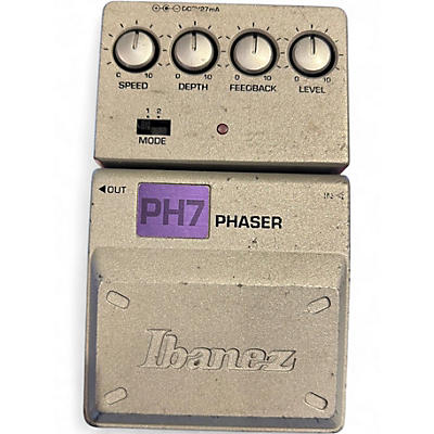 Used Ibanez PH7 Phaser Effect Pedal