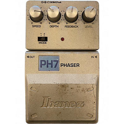 Used Ibanez PH7 Phaser Effect Pedal