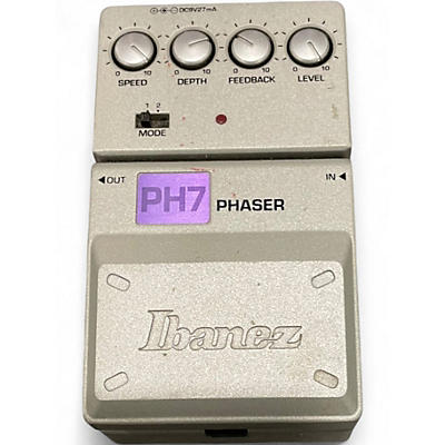 Used Ibanez PH7 Phaser Effect Pedal