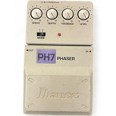 Used Ibanez PH7 Phaser Effect Pedal