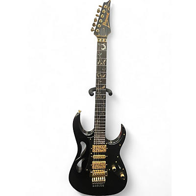 Ibanez Used Ibanez PIA3761 STEVE VAI SIGNATURE Black Onyx Solid Body Electric Guitar