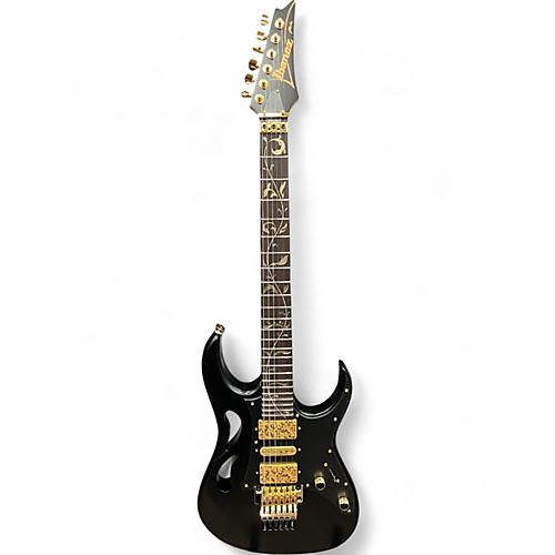 Used Ibanez PIA3761-XB Black Solid Body Electric Guitar Black