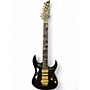 Used Ibanez PIA3761-XB Steve Vai Signature  Black Onyx Solid Body Electric Guitar Black Onyx