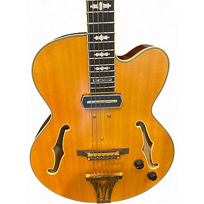 Used Ibanez PM3C Natural Hollow Body Electric Guitar