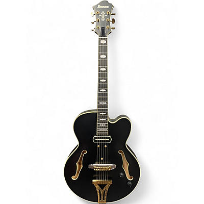 Used Ibanez PM3C Pat Metheny Black Acoustic Electric Guitar