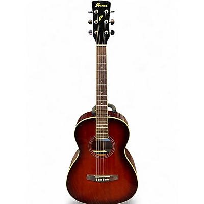 Used Ibanez PN12E-VMS 3U-08 Natural Burst Acoustic Electric Guitar