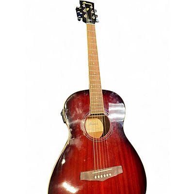 Used Ibanez PN12EVMS Mahogany Acoustic Guitar
