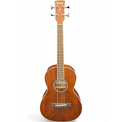 Used Ibanez PNB14E Mahogany Acoustic Bass Guitar