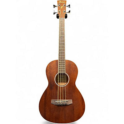 Used Ibanez PNB14E Natural Acoustic Bass Guitar