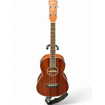 Used Ibanez PNB14E Natural Acoustic Bass Guitar