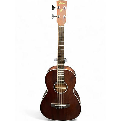 Used Ibanez PNB14E Natural Acoustic Bass Guitar