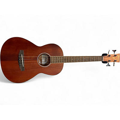 Used Ibanez PNB14E-OPN Mahogany Acoustic Bass Guitar