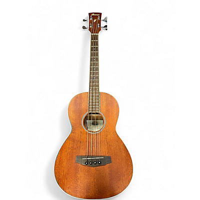 Used Ibanez PNB14E OPN Walnut Acoustic Bass Guitar
