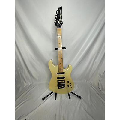 Ibanez Used Ibanez PR1550 Yellow Solid Body Electric Guitar