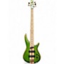 Used Ibanez Used Ibanez PREMIUM SR5FMDX SDGR Trans Green Electric Bass Guitar Trans Green