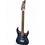 Used Ibanez PRESTIGE RG321 Blue Solid Body Electric Guitar Blue