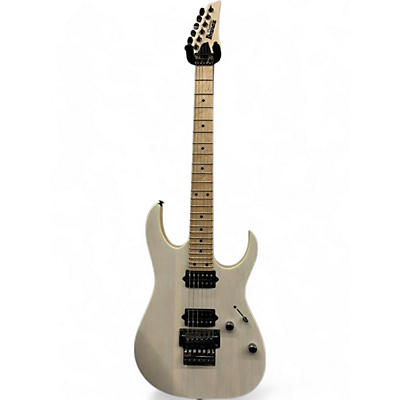 Ibanez Used Ibanez PRESTIGE RG652AHM-AWD Transparent White Solid Body Electric Guitar