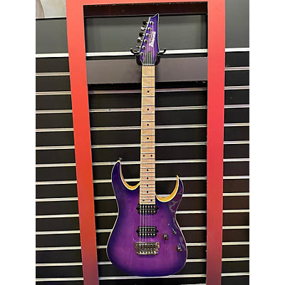 Used Ibanez PRESTIGE RG652AHMFX ROYAL PLUM BURST Solid Body Electric Guitar