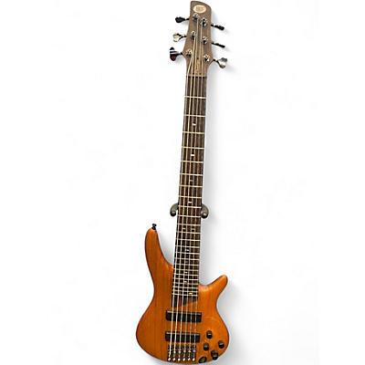 Used Ibanez PRESTIGE SRGR Natural Electric Bass Guitar