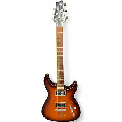 Used Ibanez PRESTIGE SZ MIK Amber Solid Body Electric Guitar