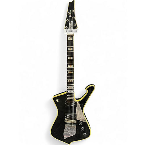 Used Ibanez PS10 Namm Exclusive Black Solid Body Electric Guitar Black