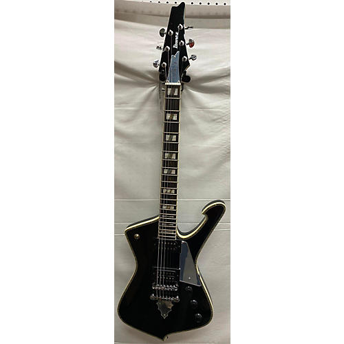 Ibanez Used Ibanez PS120 Paul Stanley Signature Iceman Black Solid Body Electric Guitar Black