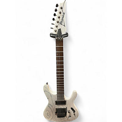 Used Ibanez PWM20 Black and White Solid Body Electric Guitar