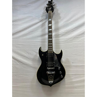 Ibanez Used Ibanez Paul Stanley Signature Mikro Black Solid Body Electric Guitar